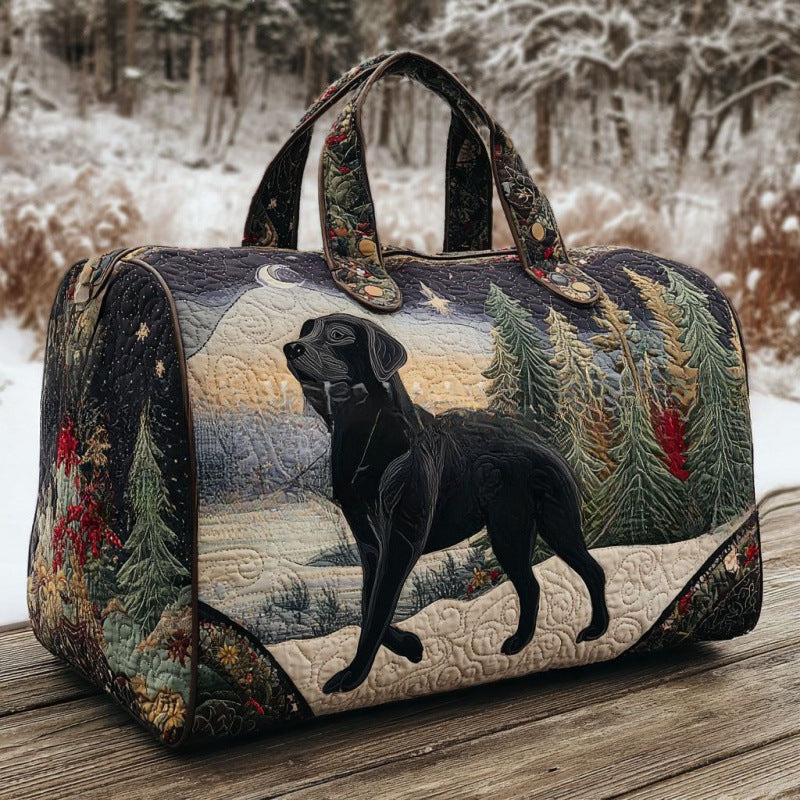 Large-capacity pet travel bags for dogs and cats, digital printed zipper travel bags