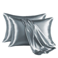pillowcase, a pair of silk pillowcases, a pair of silk satin double American pillowcases
