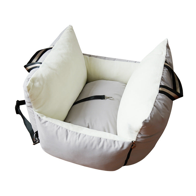 Pet double-sided car litter pet kennel pad travel dog car pet litter removable washable car seat wholesale