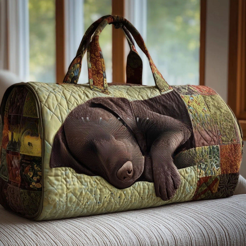 Large-capacity pet travel bags for dogs and cats, digital printed zipper travel bags