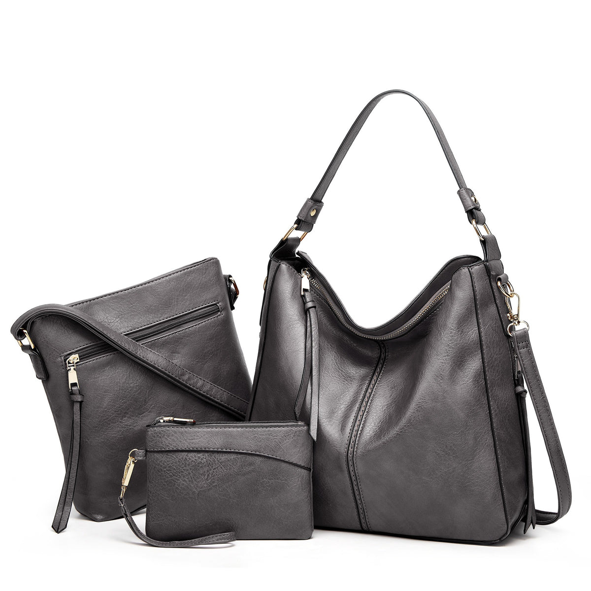 Soft leather large-capacity women's bag, tote bun mother bag