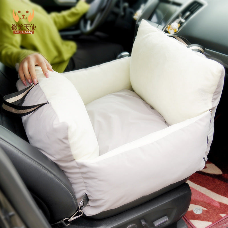Pet double-sided car litter pet kennel pad travel dog car pet litter removable washable car seat wholesale