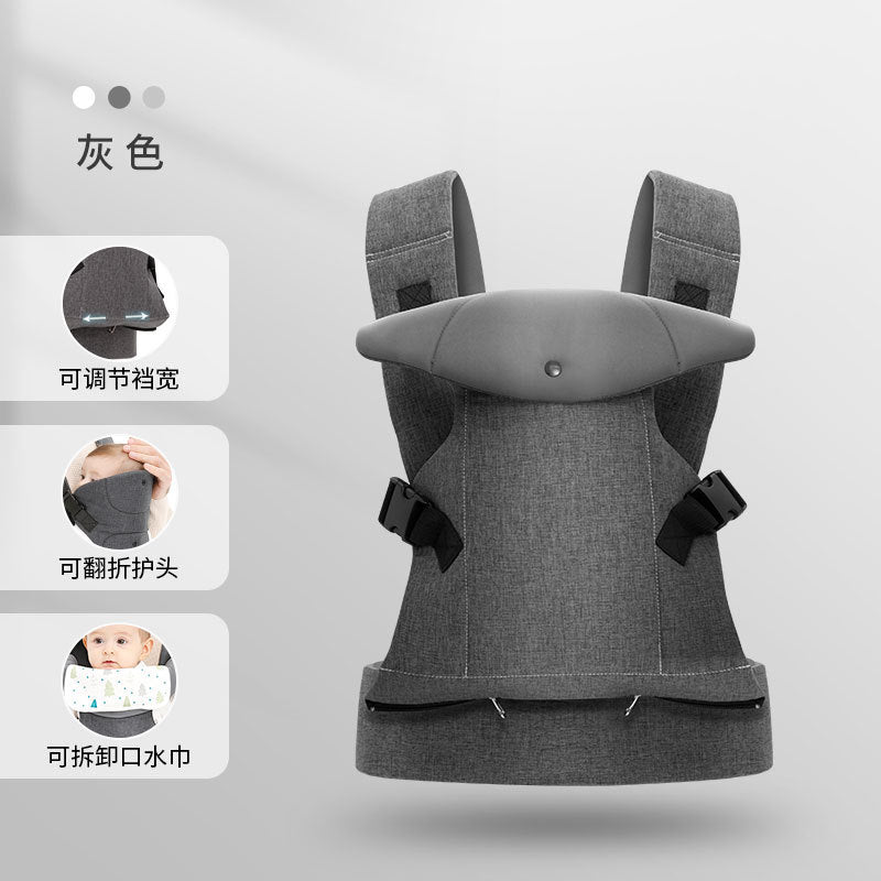 Baby carrier waist stool, infant hold, vertical hold, front hold, back carry bag, safety belt