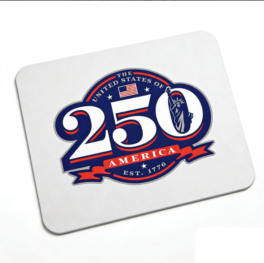 America 250th anniversary mouse pad