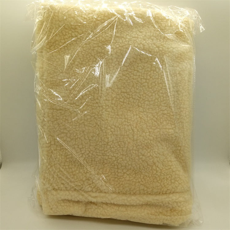 Burst magic velvet blanket cashmere blanket lazy sofa blanket lamb cushion blanket foreign trade manufacturers direct supply