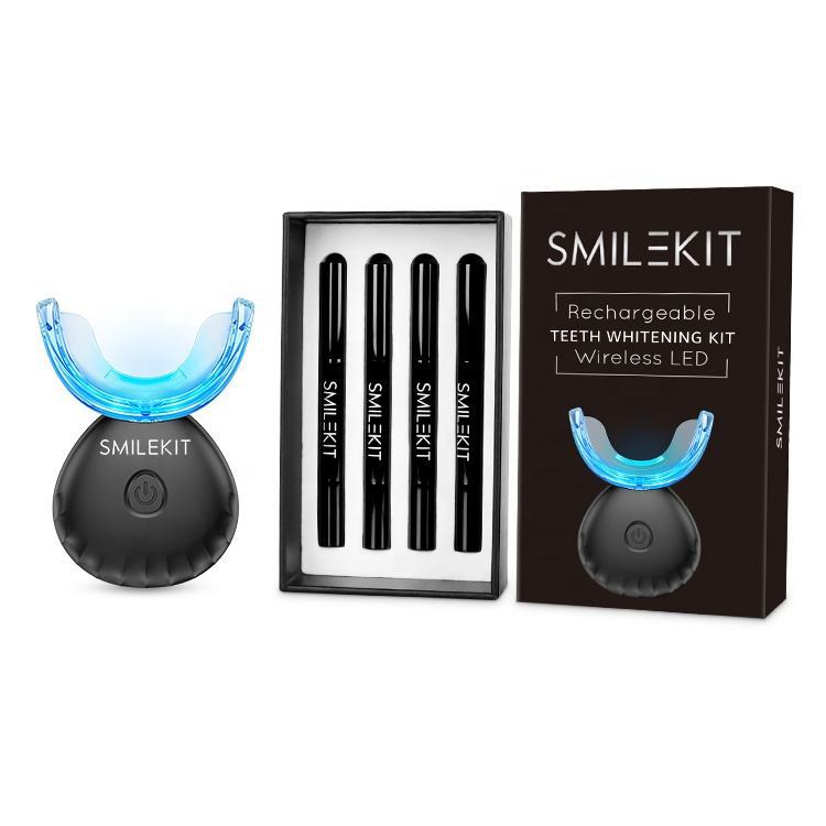 Teeth Whitening Kit Beauty Light Wireless charging cleaning light